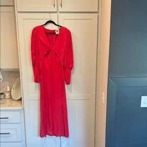 Farm Rio Elegant Red Women's Dress